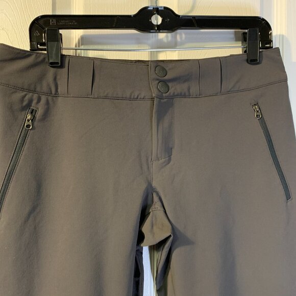 REI Women's Activator Soft Shell Pants Petite Size 6P Gray FLAWED Hiking Nylon - Picture 3 of 9